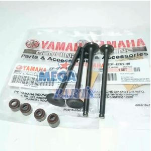 Klep set Nmax Aerox Lexi Payung klep N-max Aerox Lexi + Seal Klep Sil KLEPSET PAYUNG VALVE IN EX 2DP