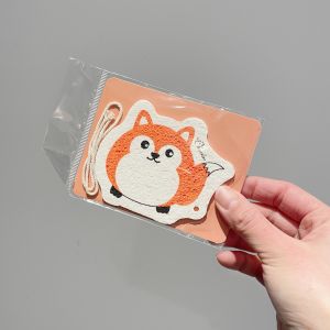 Oil-resistant Compressed Sponge Cloth Kitchen Cleaning Tool Wood Pulp Cotton Dishwashing Sponge Absorbent Household Tool