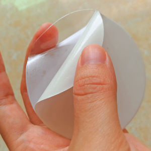 Waterproof Acrylic Bathroom Wall Magic Tape Suction Cup Auxiliary Adhesive Strong Traceless Transparent Tile Organizer