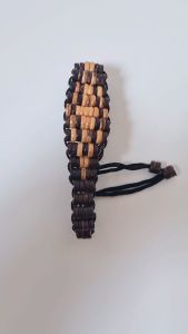 สร้อยข้อมือ สร้อยข้อมือกะลา กำไลข้อมือ กะลามะพร้าว เครื่องประดับ ผู้หญิง ผู้ชาย สีน้ำตาล สีดำ สร้อยมือไม้ ปรับความยาวสั้นได้ วินเทจ