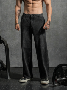 LUJIAMEN | American Loose Fit Trousers