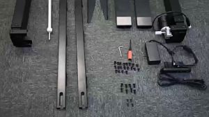 Double Motor Intelligent Electric Lifting Desk Leg Mute Standing Table