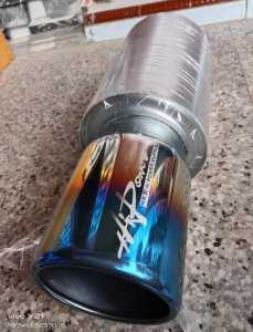 Knalpot Mobil Knalpot Racing HKS HI-POWER Suara Bass Adem Cocok untuk all Type mobil