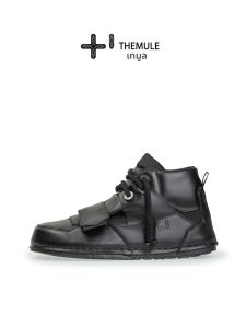 THEMULE | Leather Ugly Cute Wide Toe Leisure Shoes