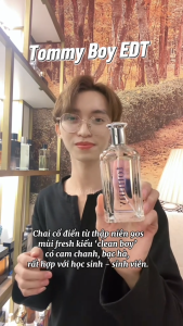 Nước hoa Tom.my Boy EDT Hương cam chanh tươi mát - phong cách Nam tính Lịch lãm Phong trần - Parfumerie Trial Size 10ml/20ml/30ml