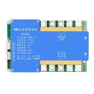 LiFePo4แบตเตอรี่3.2V-3.6V BMS 8S 24V 25.6V 28.8V 150A 100A 200A เหล็กลิเทียมฟอสเฟตบาลานเซอร์แบตเตอร์รี่แผ่นป้องกันควบคุมอุณหภูมิพอร์ตทั่วไปชาร์จเกินแรงดันเกินป้องกัน Short Circui สำหรับจักรยานรถบ้านจักรยานสามล้อไฟฟ้าจักรยานไฟฟ้า