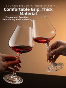 FLOWER MOO | Luxurious Crystal Wine Glass and Decanter Set