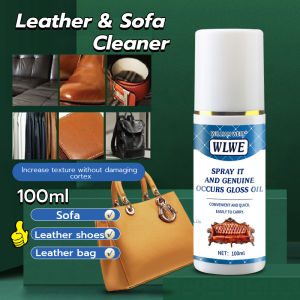 100ml Sofa Cleaner Leather Brightener Household Leather Refurbished Polishing