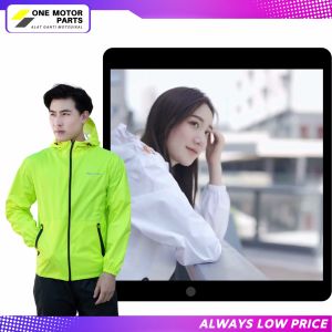 RAINCOAT Bright Rain Jacket Baju Hujan Cerah Jaket Rider Waterproof Raincoat