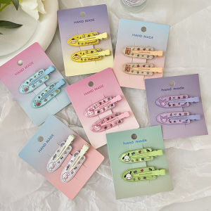 Sanrio Summer Hello Kitty Cartoon Non-Marking Clip Does Not Hurt Hair Forehead Bangs Side Clip Makeup Hair Clip Hairpin