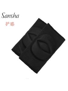 Sansha Dance Knee Pads Black Ballet Yoga Thickness Anti-friction Outdoor Protective Gear Thickened Ballet Dance Accessories
