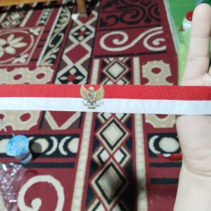 topi pesta hiasan kepala merah putih