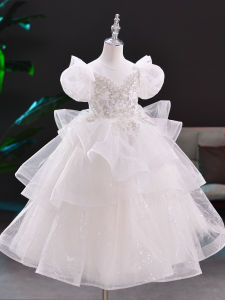 Dinielephant | Princess White Dress for Children
