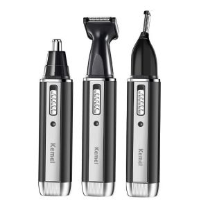 Kemei | Original Kemei Rechargeable Nose Trimmer Beard Trimer Eyebrow Nose Hair Trimmer For Nose And Ear Cleaner Hair Removal Machine