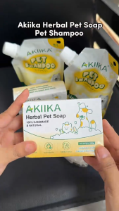 【BUY 2 TAKE 3】Akiika Herbal Pet Soap100% Natural Handmade Sterilization Anti-Parasitic Deodorize