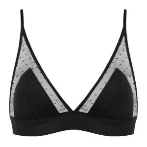 SHIYE | เสื้อชั้นในแบบเกาะอกทรงสามเหลี่ยมสไตล์ฝรั่งเศส สายเดี่ยวบางเฉียบ เซ็กซี่ หน้าอกใหญ่ดูเล็กลง ทรงบาง ฤดูร้อน ชุดชั้นในผู้หญิง ชุดชั้นในแบบไร้โครง