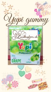 🌸GENDHISSTORE.ID🌸 YUPI HARGA TERMURAH✓ YUPI 500 ISI 24PCS/BOX✓ YUPI GRAPE BOLICIOUS✓
