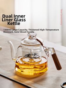 YIHUTEA | Automatic Water Filling Heat-Resistant Electric Ceramic Cooker Kettle