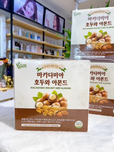 Sữa hạt đậu đen óc chó hạnh nhân Macadamia Walnut And Almond Hàn Quốc