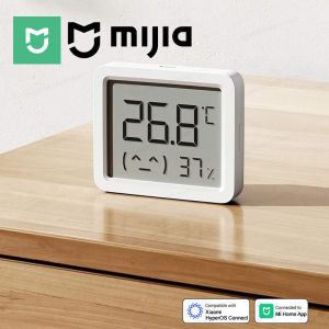 MIJIA Smart Temperature & Humidity Monitor 3miniExtra-Long Battery LifeCompact DesignHigh Precision SensorApp Control