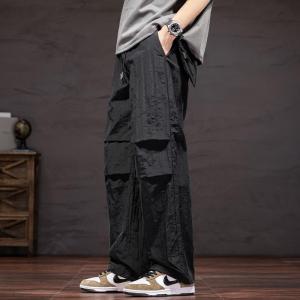 Quần Ống Rộng Thường Ngày Cho Nam Mùa Xuân Hè Mới Về Quần Ống Đứng Rộng Rãi Đa Năng Quần Thể Thao Công Sở Thời Trang