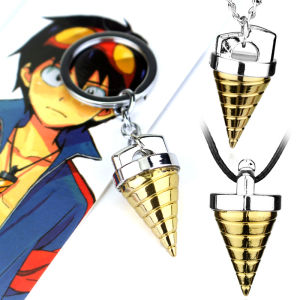การ์ตูน Tengen Toppa Gurren Lagann สร้อยคอ Tengentoba GulenCore เจาะสร้อยคอจี้เครื่องประดับอุปกรณ์เสริม