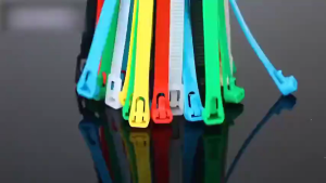 100Pcs/Pack Releasable Hook Reusable Nylon Cable Tie Organizer5*200 (mm)Multipurpose Firm Nylon【COD】