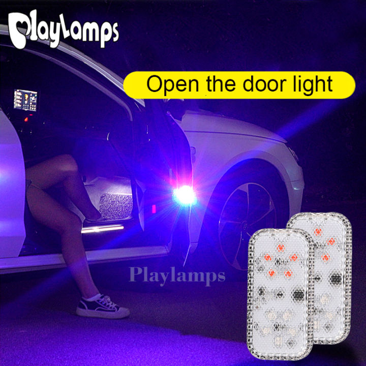 Led Car Interior Courtesy Door Light USB Charging Wireless LED