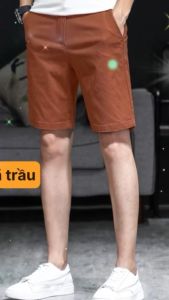 Quần Short dáng slim fit ôm vừa chất vải cotton cao cấp mềm mát