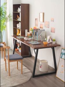 Bàn làm việc đa năng chân sắt chắc chắn mặt bàn gỗ MDF nẹp viền dày 30 mm - GM121