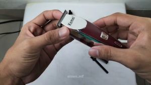 Alat Cukur Rambut Kemei KM-125 Hair Clipper Mesin Potong / Baby Cut Mesin Clipper Cas