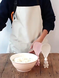 Vá Xới Cơm Lúa Mạch Hình Thỏ