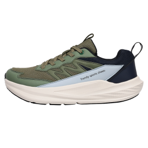 Dsinwin | Wide Fit Extra Large Anti-Odor Shock Absorption Thick Sole Running Shoes