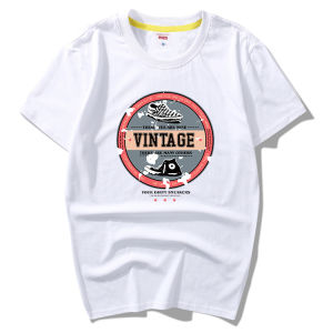 เสื้อยืดคอกลมแขนสั้นผ้าฝ้ายแท้หลวมๆ สำหรับผู้ชาย ฤดูร้อน 2025 แบรนด์ TOTIDE แฟชั่นลำลอง ระบายอากาศได้ดี แขนสั้น แขนยาวครึ่งตัว