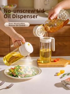 youqin | Drip-Spray Kitchen Oil Bottle Food Grade Glass