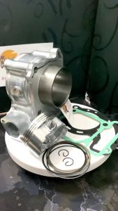 เสื้อสูบ ครบชุด HONDA CBR150 คาร์บู/หัวฉีด ชุดเสื้อสูบ พร้อมใส่ ฮอนด้า ซีบีอาร์150 เสื้อสูบพร้อมลูกสูบ แหวน สลักสูบ ปะเก็น CBR150 ปี 2014-2017