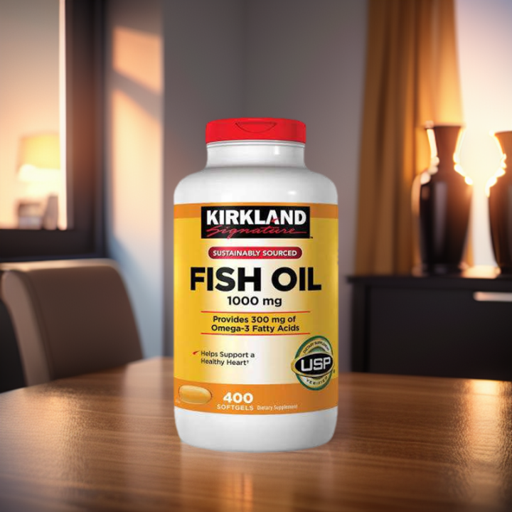 Kirkland Signature Fish Oil 1000 mg 400 pcs. Softgel Lazada PH