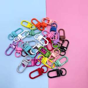 Keychain Lobster Claw Clipper Hook Ring Keyring Keys Holder Organizer DIY Accessories
