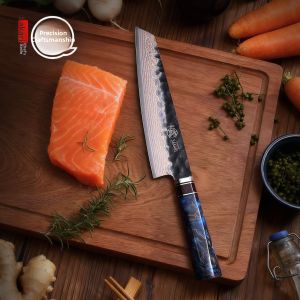 MITSUMOTOSAKARI | Japanese Damascus Steel Sushi & Sashimi Chefs Knife