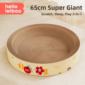 HELLOLEIBOO | Scratch-resistant Wearable Flake-free Cat Scratcher and Bed