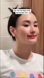 Sửa Rửa Mặt Nghệ AHA Bảo Linh 110ml Dạng Tạo Bọt Giúp Da Mịn Màng Săn Chắc Căng Bóng Ngừa Lão Hoá Ngăn Ngừa Mụn Chăm Sóc Da Hàng Ngày - Lazada