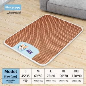 MONLEYTA | Universal Pet Mat Dog Bed Cool Mat Cat Sleeping Pad Four Seasons Use Pet Supplies Comfortable Soft Material For Dogs And Cats