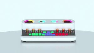 Bộ Karaoke KTV All Wireless Cooker Mix Sound Card Lọc Âm DSP 2 Micro Không Dây