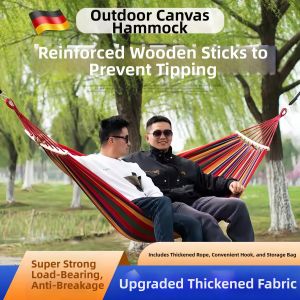 Anti-Tip Thickened Double Hammock