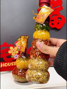五谷丰登摆件 招财进宝 兴家旺宅 新居乔迁之喜礼品 杂粮装饰品 五谷丰收 福禄双全 步步高升 布置新居 开业礼物 风水装饰 Feng Shui Housewarming Decoration