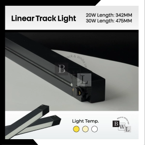 BWL LED Linear Track Light 20W Flood Light Linear Light 6000K 4000K 3000K