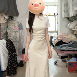 SUSIEYUAN | Short Petite Summer Qipao Dress
