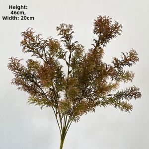 Rustic Style Artificial Flower Bouquet Green Plant Decoration Herbs Fake Flower Arrangement Home Decorative Accessories