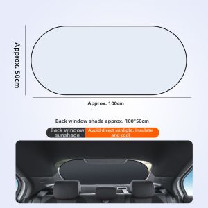 BAIJUYICHESHI | Sunscreen Insulation Light Blocking Car Curtain