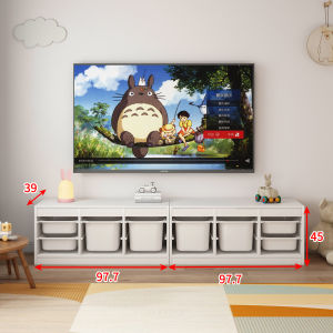 KEBIXIONG | Childrens Toy Storage Rack Cabinet